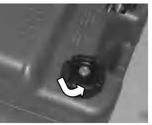 Air vent screw on fuel tank cap for F25/20FW