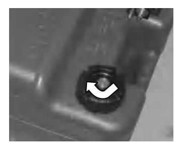 Tightening air vent screw for F25/20FW