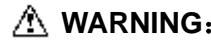 Fuel tank usage warning label