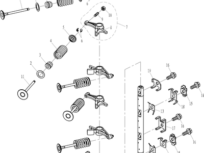 Parsun F30/F40 VALVE